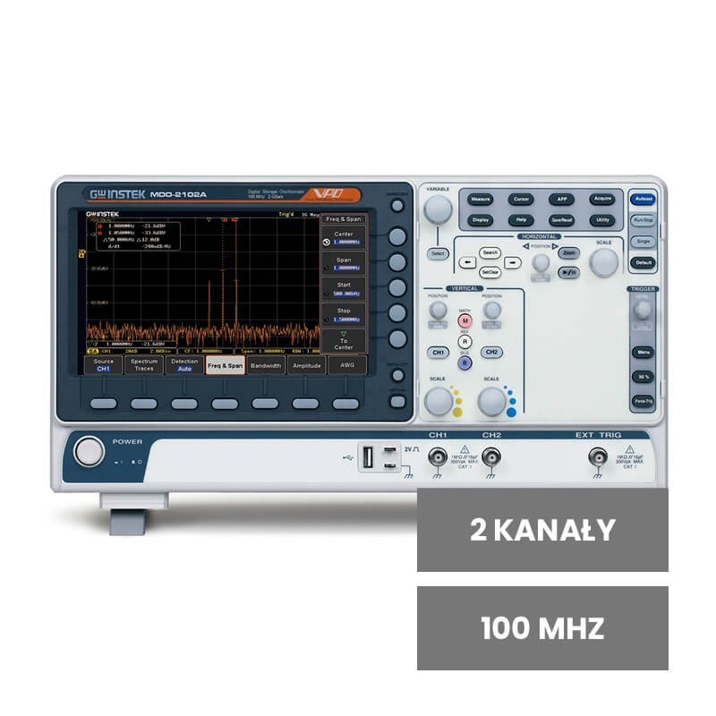 GW Instek MDO-2102A Oscyloskop