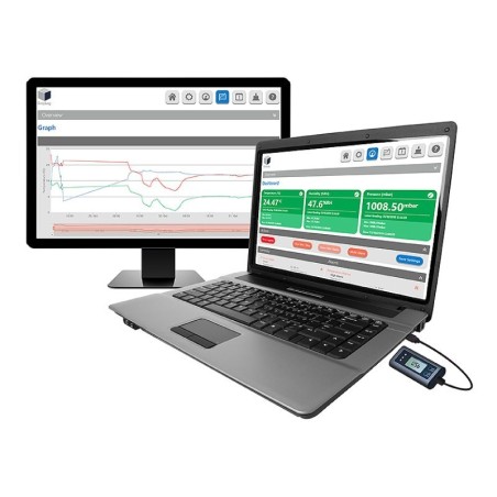 Lascar Electronics EL-SIE-2+ Rejestrator temp. i RH o zwiększonej dokładności