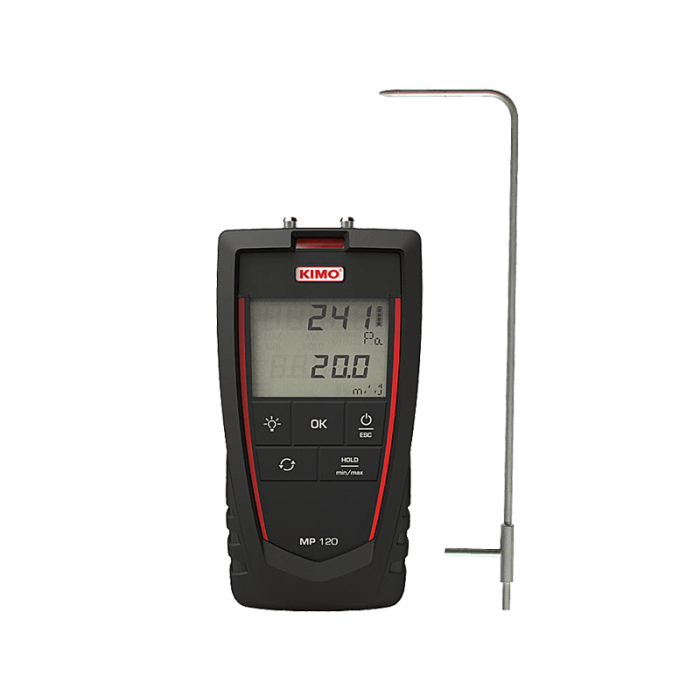 Sauermann MP 120 S Mikromanometr z anemometrem