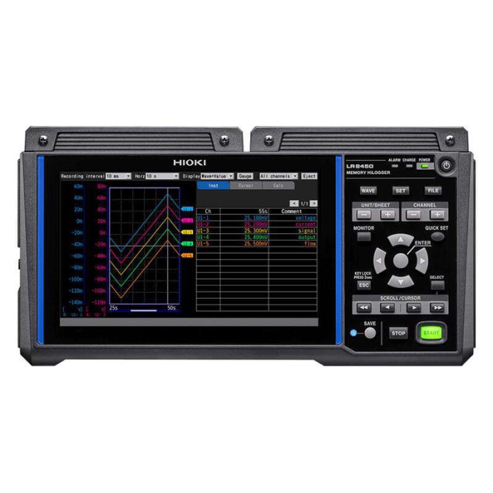 Hioki MEMORY HiLOGGER LR8450 Rejestrator wielokanałowy (do 120 kanałów)